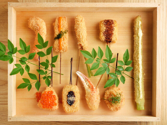 东京惠比寿 串亭 cuisine