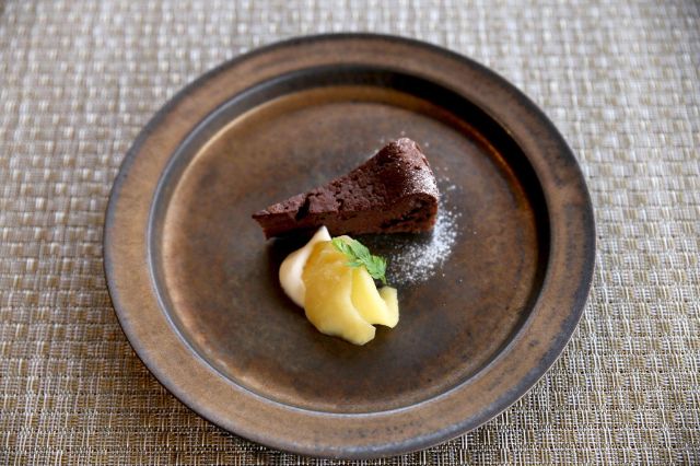 甜度恰到好處的巧克力甜品 