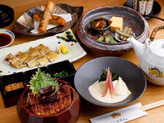 6. 鰻魚 炭燒 鰻魚飯三吃 美濃金 神田本店
