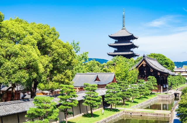 京都象徵性地標五重塔！東寺