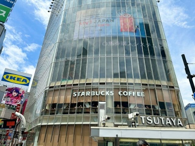 他們在「澀谷 星巴克咖啡」愉快地約會