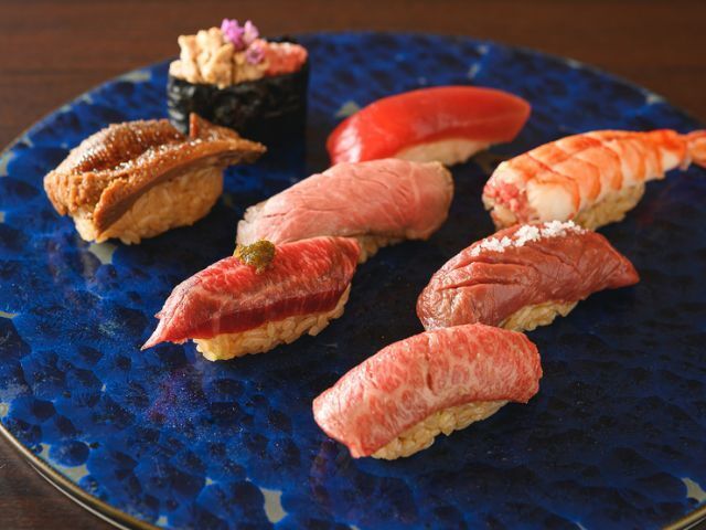 Authentic Beef Sushi Kaiseki that Combines Seasonal Seafood and Japanese Beef | Gyunikuzushi Kintan (Ginza)
