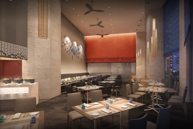 37 Steakhouse & Bar Naha floor
