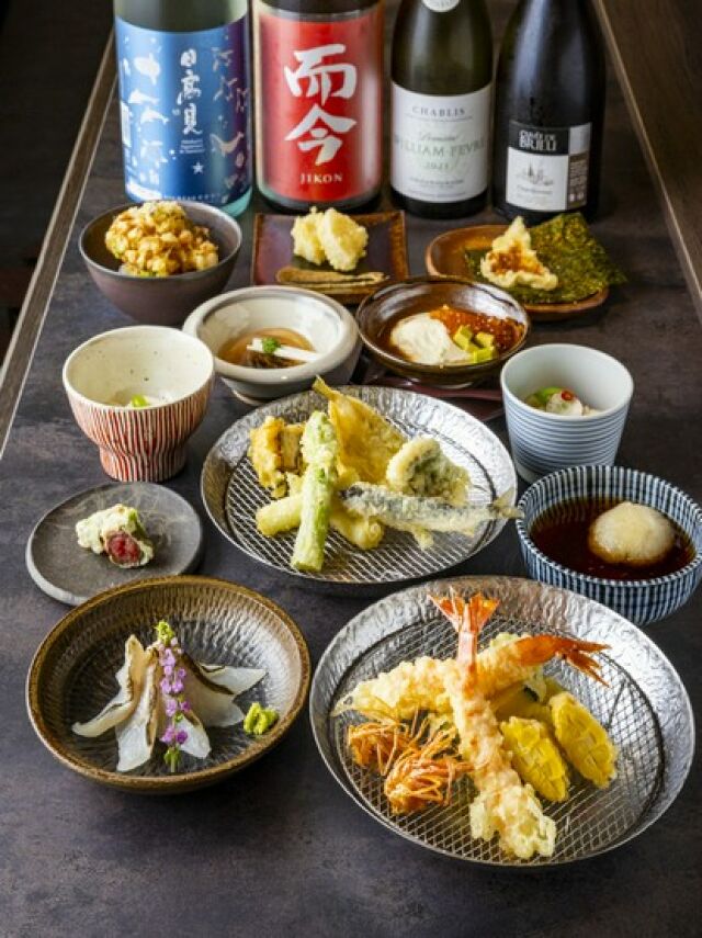 Tempura nasubi cuisine