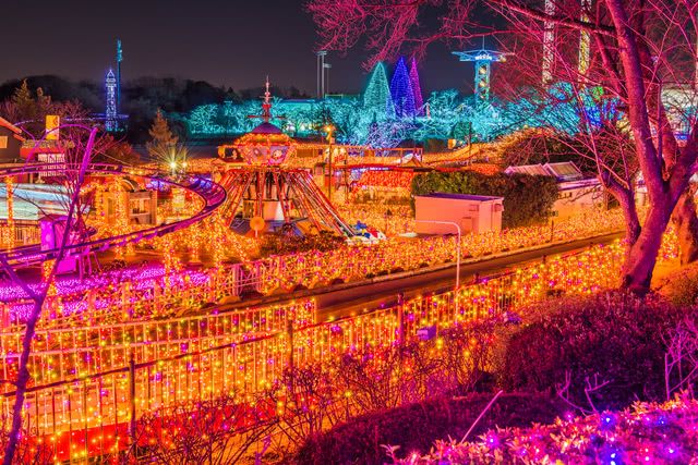 雙重享受 參觀日本冬天風物詩的點燈活動吃美食