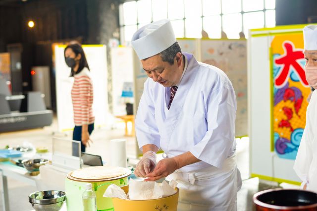 The experience of crafting your own sushi is truly a hands-on adventure.