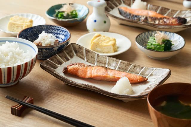 早上吃的日本料理的基本是什麼?