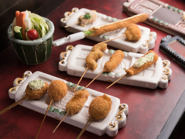 串之坊　梅田藍天大廈店 cuisine