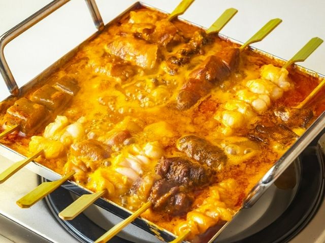 盡情享受頂級石垣牛腸和漁港直送的新鮮魚的美味。