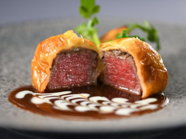 Indulge in sophisticated French cuisine that satisfies both the eyes and the palate, providing a truly satisfying experience for adults.