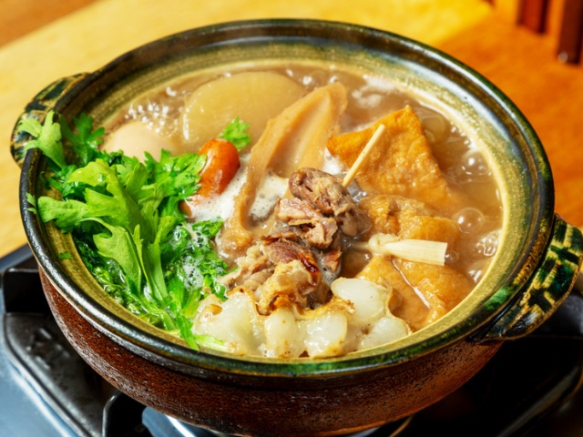 Feast on a wide variety of creative oden dishes served in small pots