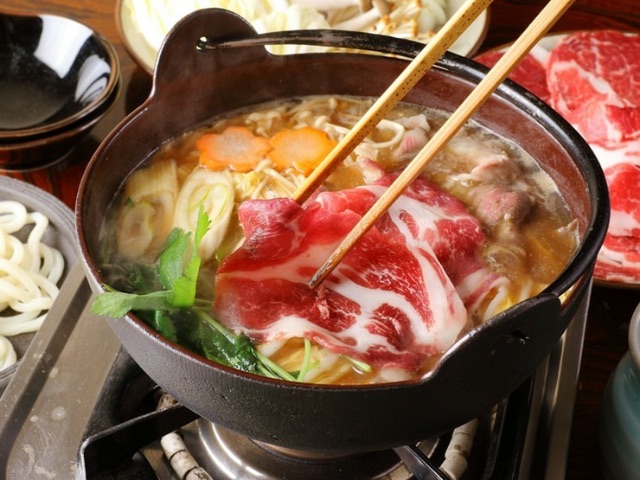 Enjoy the high quality flavors of the Shinshu Ina Valley using boar, horse, and duck