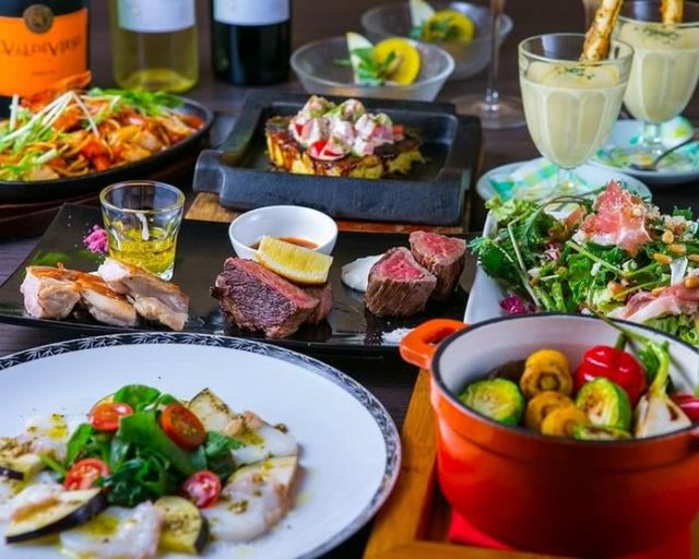 1.Teppan-yaki to Wine COCOLO