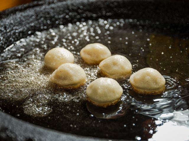 Homemade Pan-fried SoupDumplings