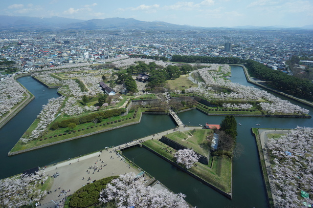 1. Goryokaku Park (Hakodate)