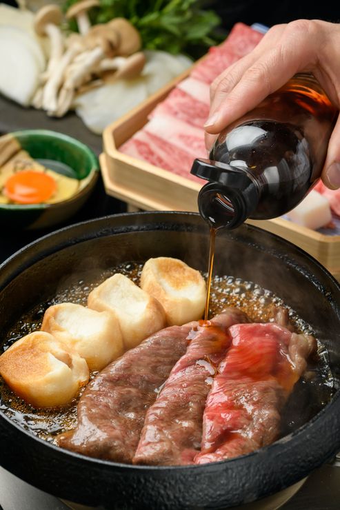 9. Sukiyaki and Beef Mabushi Momoshiki Nara Main Store