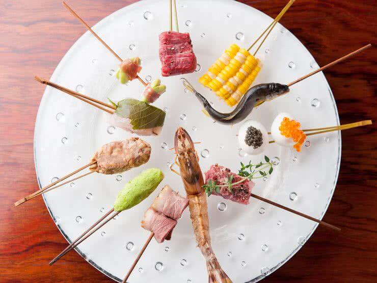 4. Kushiage Osaka Ryori cuisine d'Osaka Ryo