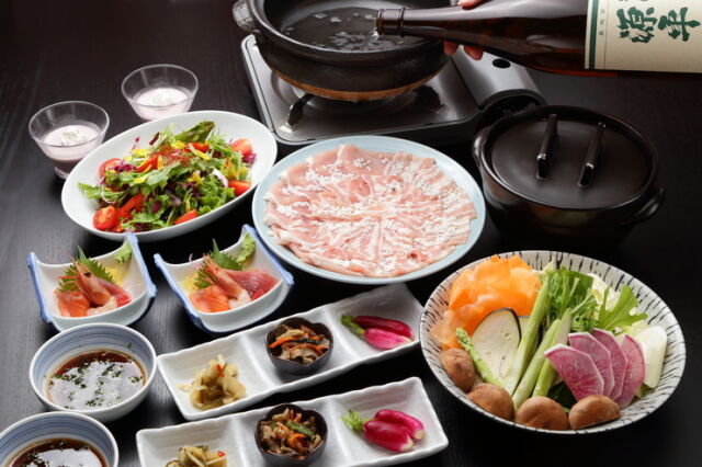 YUKYU-NO-KURA Koji & 샤브샤브 Cuisine 긴자 Rokuchome Namiki-dori Main branch cuisine