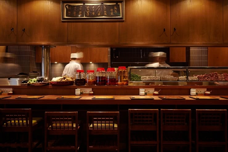 야마노테 선沿い에 있는 잘 자리잡은 상위 20개의 레스토랑