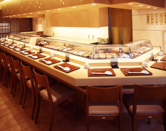 Sushi restaurant Ginza Fukusuke Shinjuku Odakyu branch 층
