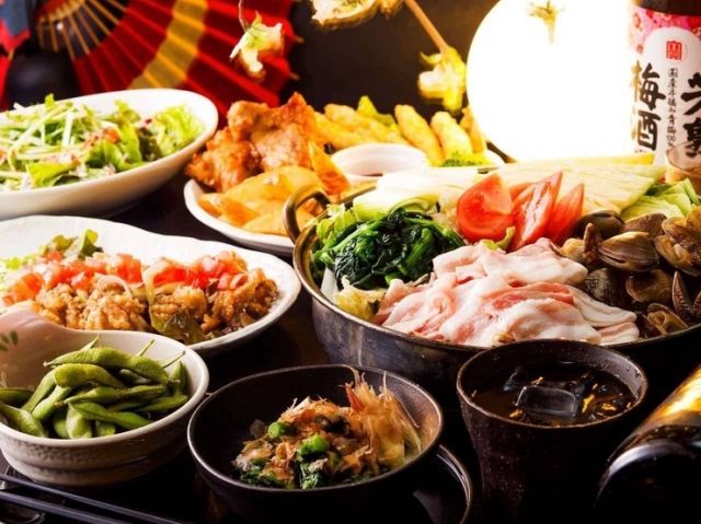 Local Sake and Fresh Seafood Direct from Hokkaido x Private Room Izakaya -TOKINONIWA- Shimbashi Ekimae branch 요리