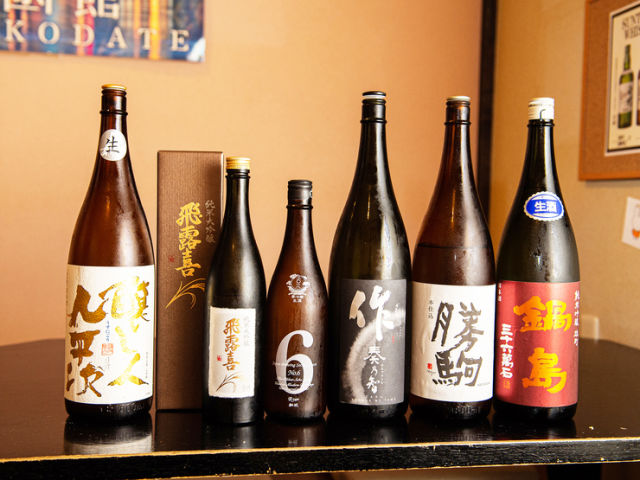 Sake (Japanese alcohol) x Hokkaido shokuzai (ingredients) Jimotoya Hakodate Main branch 요리