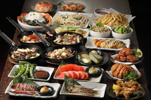 Unlimited All-you-can-eat and All-you-can-drink Private Room Izakaya Takahashi Shoten Yokohama Ekimae branch 요리