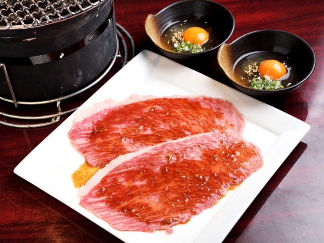 A yakiniku restaurant serving lean meat in a particular manner