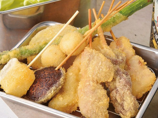 Skewers that can be enjoyed as a la carte and all-you-can-eat