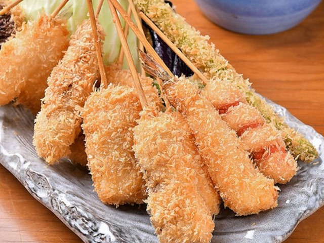 大啖現炸講究食材的炸串 