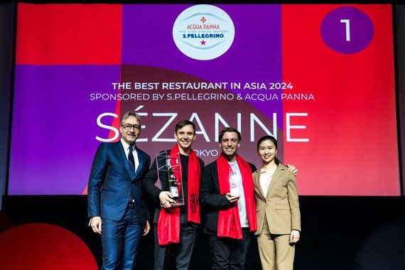 Breaking News! Full List of "Asia's Top 50 Restaurants 2024" Revealed: SÉZANNE Claims Top Spot, with Japanese Restaurants Making Significant Mark