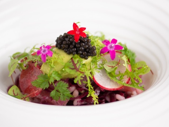 展現出日本四季的創作義大利料理，搭配老闆兼侍酒師嚴選的葡萄酒一起享用　