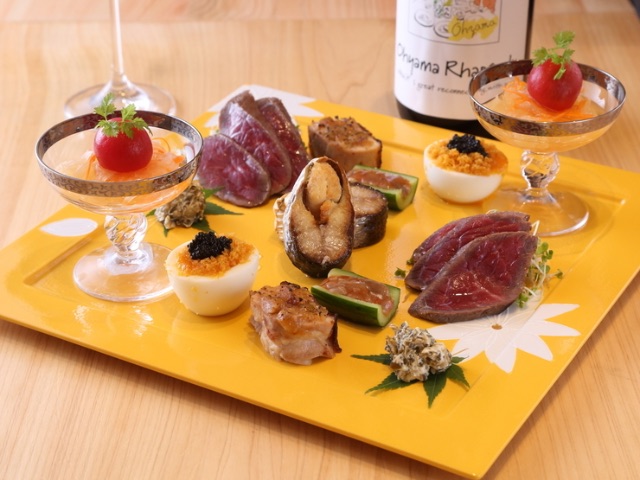 盡享不被日本料理所侷限，充滿原創性的創意料理 