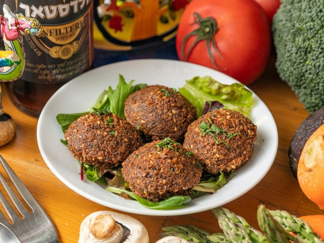 Enjoy authentic Israeli homemade food in this home-like space