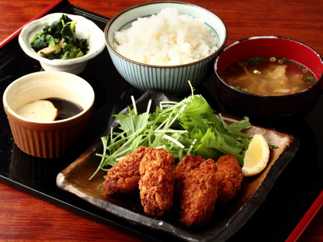 7. 牡蠣及日本酒 四喜