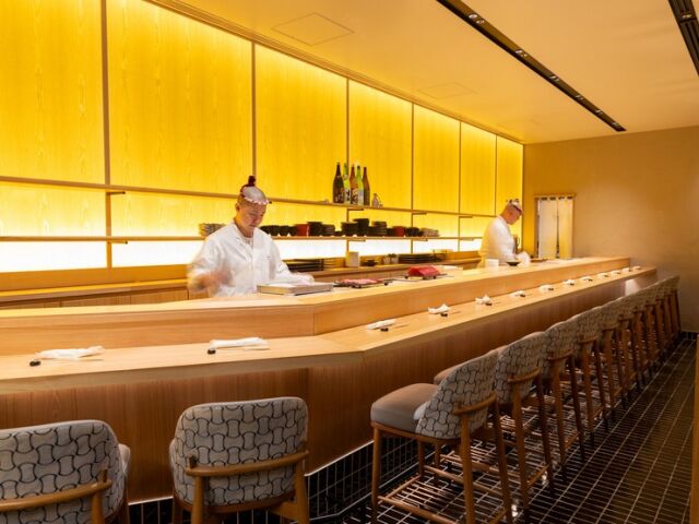 Sushisho Fukuoka Branch floor