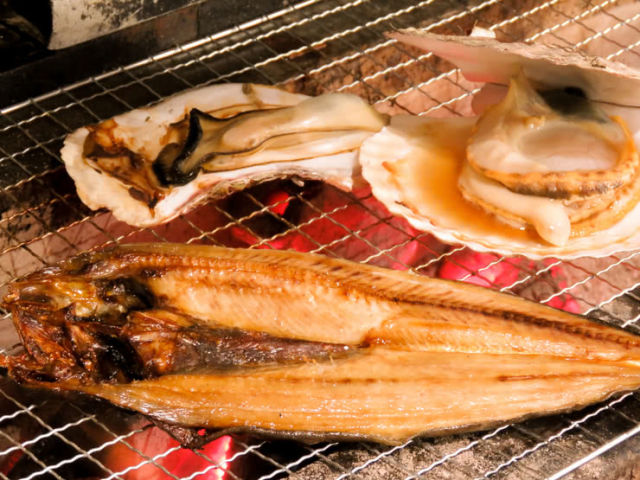 10. 地場海鮮及爐端燒 漁火