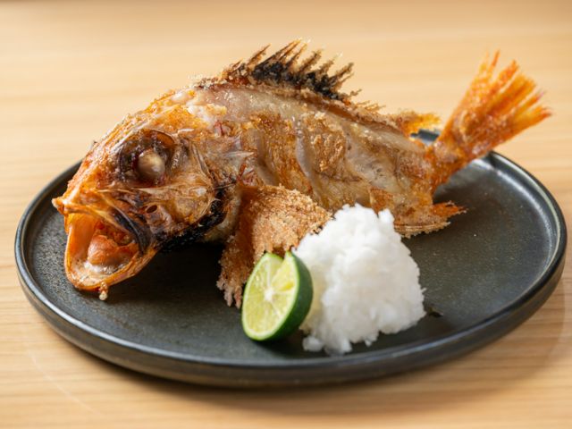 使用精選食材的和風佳餚單點享用