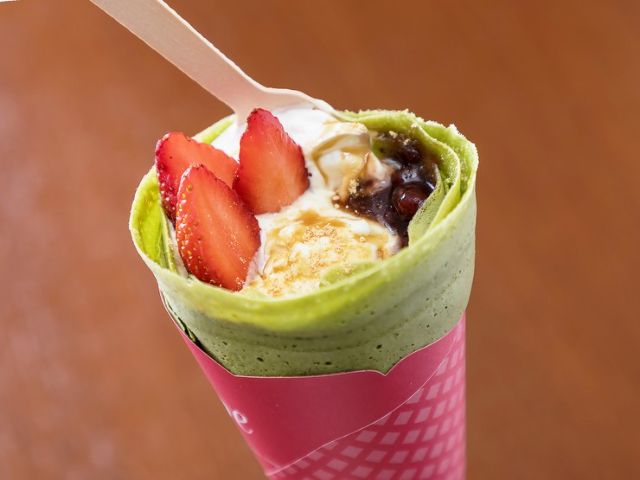 Enjoy the harmony of carefully selected domestic tapioca and Kyoto matcha