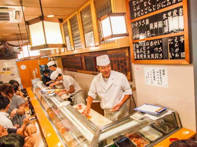 筑地世界最大市场15个不可错过的寿司店