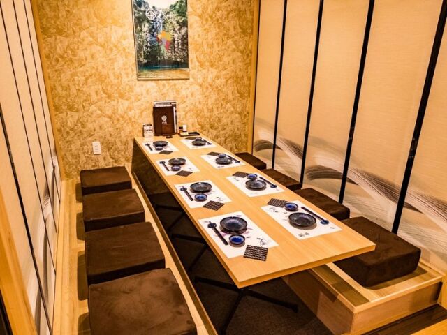 全席个是居酒屋 九州和食 八州 中洲店 floor