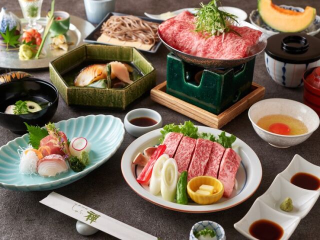 涮禪 銀座格雷斯登飯店 店 cuisine