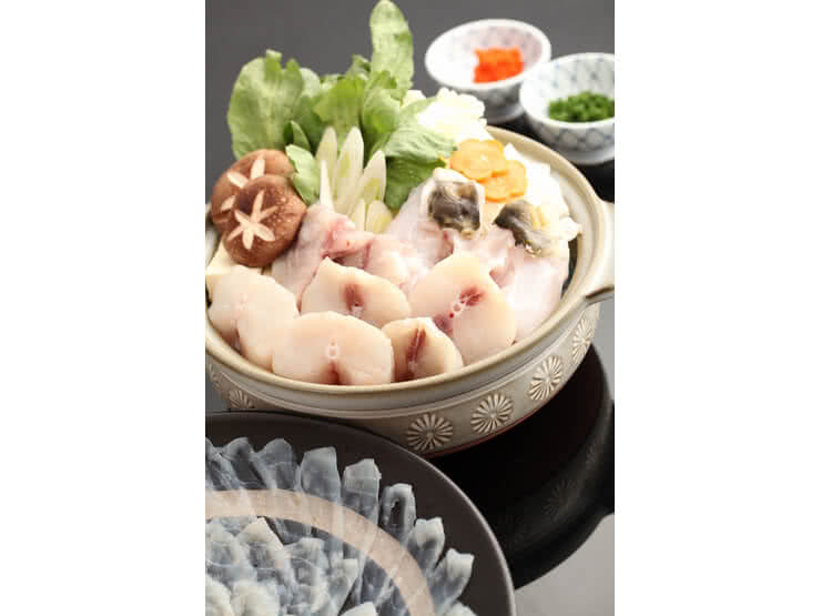 在山口可以品尝河豚的餐厅