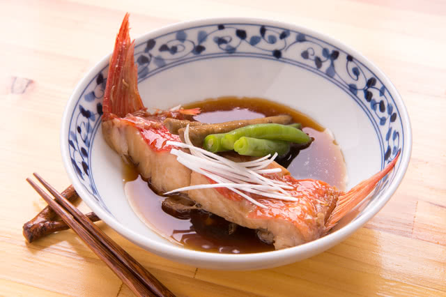 3. 金目鲷煮付