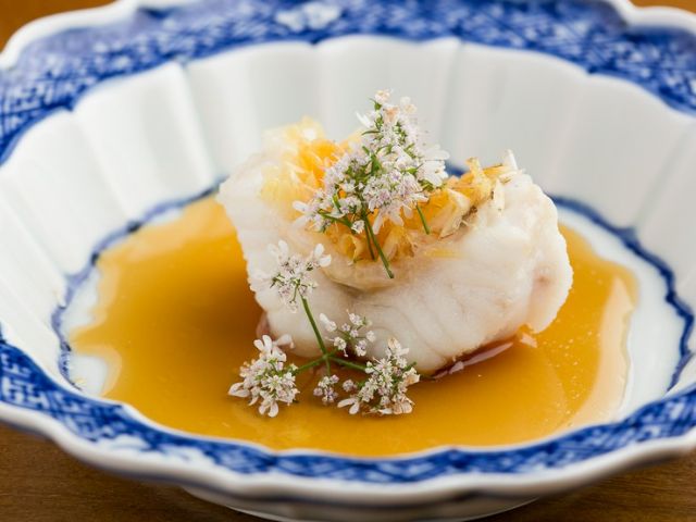 Stylish counter seating, adult Chinese cuisine with small plates