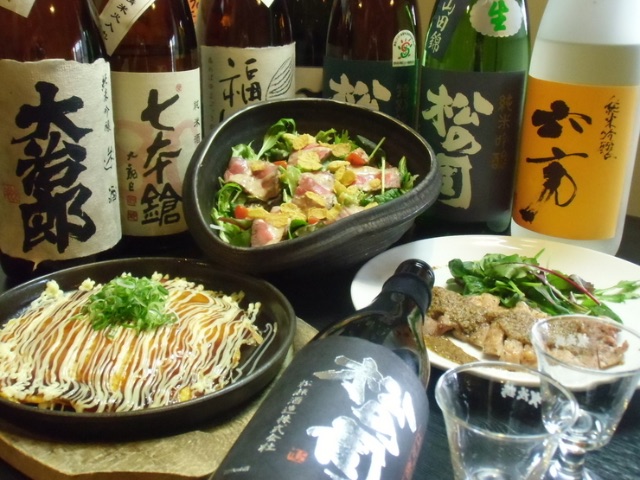An izakaya like a hideaway where you can enjoy local cuisine from Omi
