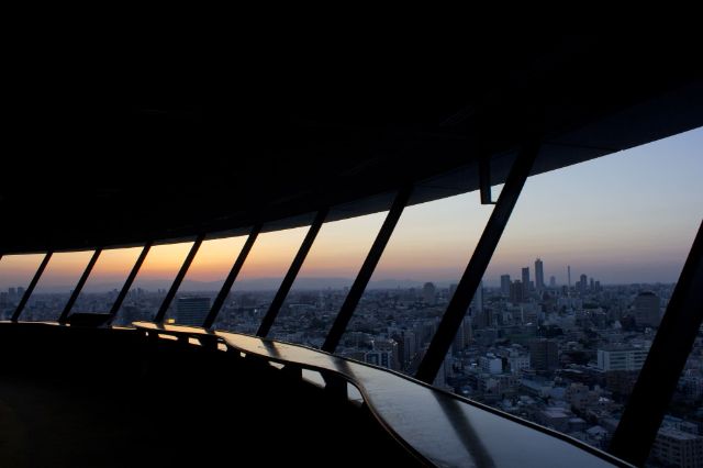 东京的夜景,城市众多景点之一
