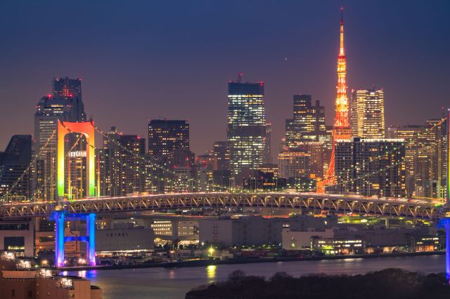 约会和与朋友聚会的绝佳选择，可欣赏东京夜景的餐厅！