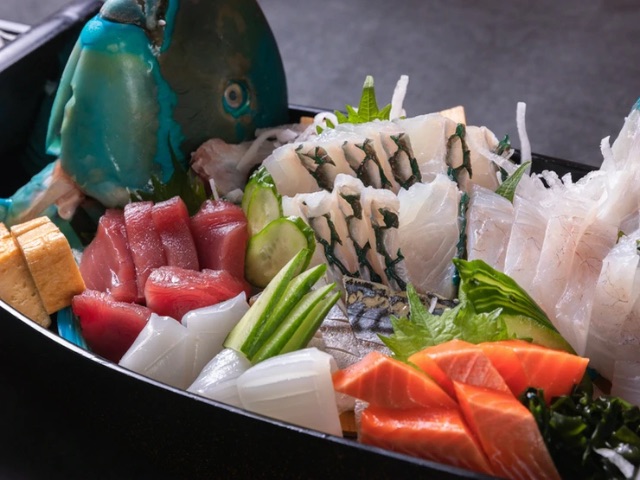 Fresh seasonal fish purchased directly from fishermen on Miyako Island. Compliments to the reasonable prices!