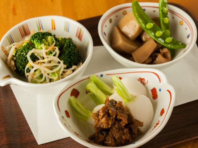 An izakaya where one can casually drink and enjoy delicious food and Japanese sake after sightseeing